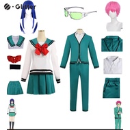 Anime Saiki Kusuo The Disastrous Life Of Saiki K  Cosplay Costume for Adult Men Teruhashi Kokomi Gre