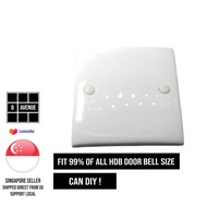 HDB BTO DOORBELL COVER PVC MATERIAL PLAIN COVER FOR DOOR BELL  [SG SELLER]