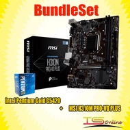 Intel Pentium Gold Dual Core G5420 / G6405 Processor + MSI H510M BOMBER Mainboard