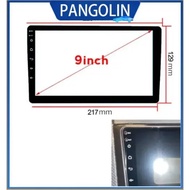 PANGOLIN 9 Inch Touch Screen Radio Stereo DVD Player Full LCD Display in Dash Glass Mount Replacemen
