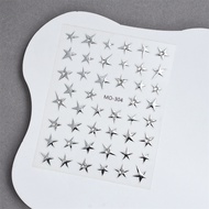 Dazzling Diamonds Sparkling Vibrant INS Styled Nail Stickers Trendy Nail Decor Dazzling Jewel Sticke