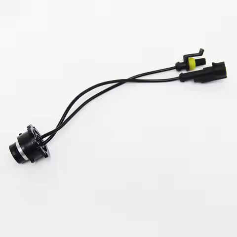 2Pcs D2S D4S Socket Plug Cable 12V AMP Connector Adapter Xenon Light Ballast Wiring Harness Socket f