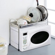 304不鏽鋼 魔術空間 碗盤架 可置於 微波爐 上方　瀝水架跨海大橋