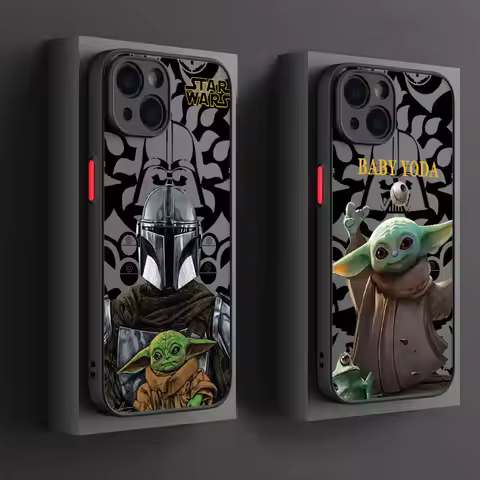 The Mandalorians Grogu Yodas Phone Case For iPhone 17 16 15 18 Pro Max Case 14 13 12 11 Pro Max 16e 