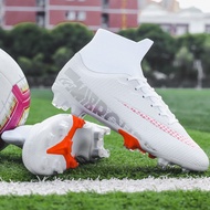 Soccer shoes men/women fashion adult FG football shoes outdoor training soccer boots casual football