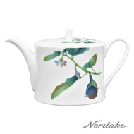 【Noritake】京香旬彩茶壺-白瓷