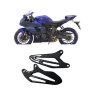 For Yamaha  R7 YZF-R7 2022-2025 Motorcycle Accessory Carbon Fiber Foot Pedal Heel Protective YZF R7 