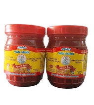 Chao đỏ Văn Minh 600gr/hũ lốc 2 hũ - chao nêm gia vị ướp thịt ngon béo như vịt nấu chao giò heo hầm