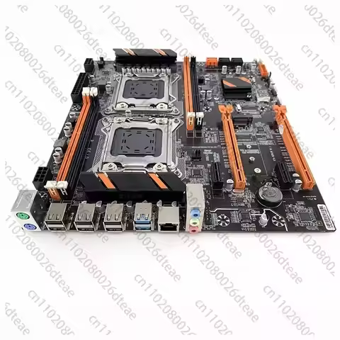 X79 two-way main board 2011 pin CPU server DDR3 game multi-open E5 2678V3 2680V4