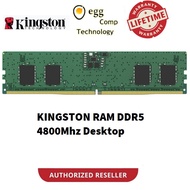 KINGSTON ( 8GB / 16GB / 32GB ) DDR5 4800MHZ NON ECC DIMM RAM
