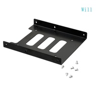 Will 2 5 to 3 5 Drive Bay Adapter SSD Mounting Bracket Internal SSD Hard Disk Bracket