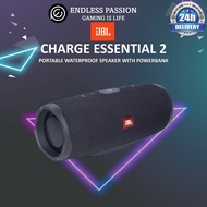 JBL Charge Essential 2 Portable Waterproof Speaker with Powerbank