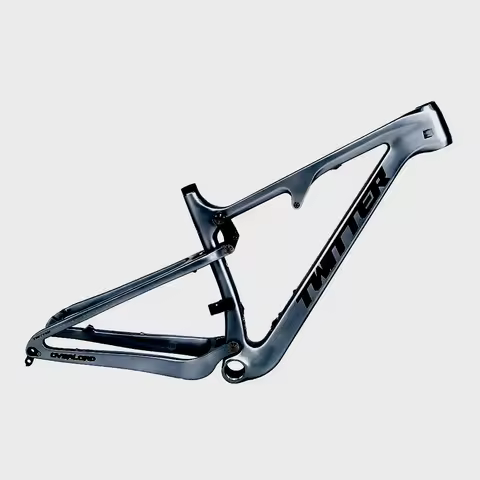 Hot Selling Twitter OVERLORD Full Suspension T1000 Carbon MTB Frame Bike Frame 29er Carbon MTB Frame