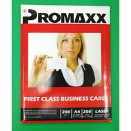 PROMAXX FIRST CLASS BUSINESS CARD