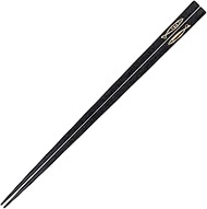Sunlife H-06262 Chopsticks, Long 10.6 inches (27 cm), Lacquered Fish, Black, Made in Japan