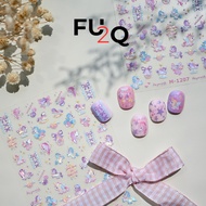 Super Cute Pony Nail Sticker M-1207 - Pony Fu2Q Nail Sticker
