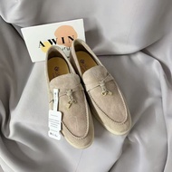 【Awinbag】Summer Suede Loafers - Gray Casual Women's Shoes