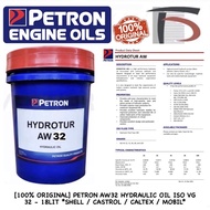 [100% ORIGINAL] PETRON HYDROTUR AW 32 HYDRAULIC OIL , 18L