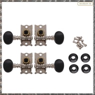 [L W H Y] Tuning Pegs Tuners Machine Heads 2R 2L for 4 String Ukulele Guitar Bass Parts Repair Tools