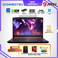 MSI Katana GF66 12UDO-493MY Gaming Laptop i7-12700H|RTX3050Ti|15.6"FHD 144Hz|16GB|512GB|W11H|MOHS - 9S7-158424-493