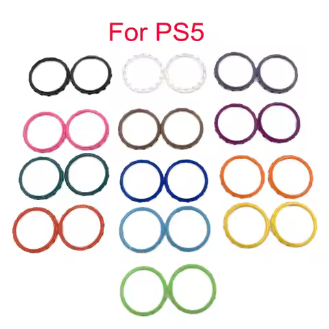 1-20Pair Plastic Replacement Accessories Accent Rings For Sony for Dualsense 5 PS5 Controller