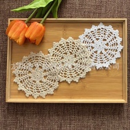 Non-Left Handmade Crochet Simple 2c-z-16cm Coaster Foreign Trade American Country Japanese Retro Hol