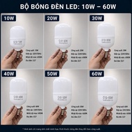 Super Bright LED Bulb E27 Bulb Holder 10W 20W 30W 40W 50W 60W E27 Lamp White Light Energy Saving