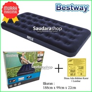 Bestway 67001 Twin Air Mattress Blue [188cm x 99cm] / Twin Air Bed HM