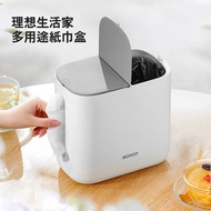 [ECOCO] ECOCO Multi-Purpose Tissue Box (High Matching) Small Trash Can Sanitary Bin Desktop Living R