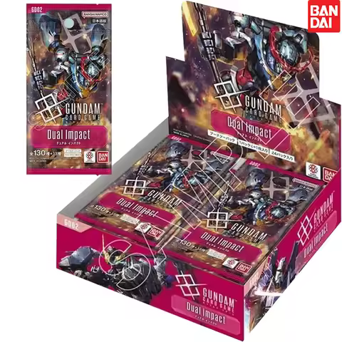 2025 New BANDAI Gundam TCG Ewtype Rising Dual Impact GD-01 GD-02 Japanese Booster Display Box Collec