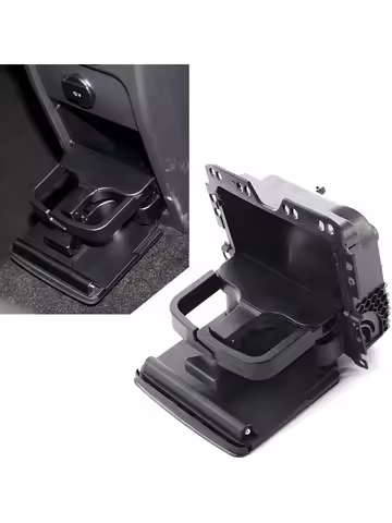Rear Cup Holder Replacement 7N0862533 82V for Volkswagen Tiguan Sharan Center Console Drink Bracket