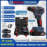 Bosch original drill impact cordless Drill Cordless Set Drill Battery Hand Drill Impact Drill 2 Bate