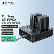 Llano NP-FW50 1080mAh máy ảnh pin bộ sạc camera bộ phụ kiện máy ảnh thích hợp cho Sony A6000 a6700 A