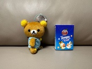 Rilakkuma 鬆弛熊/輕鬆小熊 一字馬毛公仔掛飾