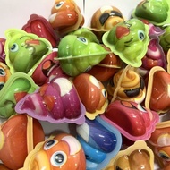 塑料粑粑糖儿童零食摆摊小朋友零食夹心水果味Q弹软糖网红创意Plastic Baba Sugar Children's Snacks Stall Children's Zeroready stock20