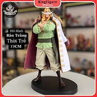 Mô hình Râu Trắng thời trẻ Đứng Siêu Ngầu - cao 18.5cm - Nặng 309 Gram - Figure One Piece