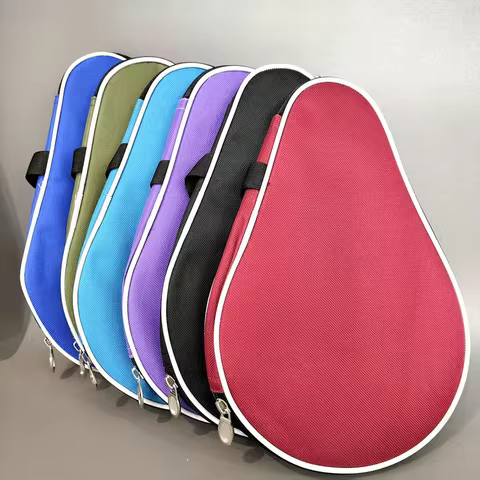 Portable Table Tennis Racket Bag, Table Tennis Racket Storage Bag, Gourd-Shaped Racket Cover Table T
