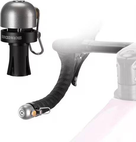 Bike Bell Copper Alloy Bicycle Bell Road Bike Bell for Adults with 100dB Lound Sound and Fit for 0.8