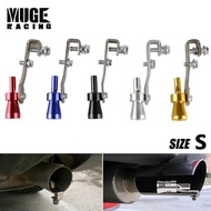 Size S Universal Car Exhaust Tip Turbo Sound Whistles Muffler Exhaust Valve 5 Color Turbo Sound Whistle Muffler Exhaust