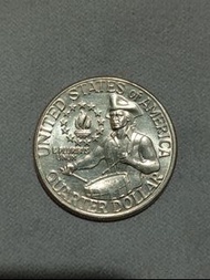 美國獨立戰爭四分之一美元硬幣 1776-1976 D US Quarter DOLLAR