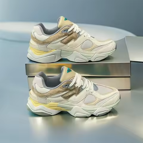 Vintage sneakers, versatile, wearable, casual shoes, couple booster dad shoes