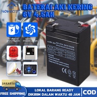 (dikirim dari jakarta) aki 6v4ah batersi sepeda listrik 6V4.5AH HITAM AKI KERING 6 Volt 4.5 Ah UNTUK MENYUPLAI ARUS LISTRIK，aki baterai kering vrla mf 4.5ah 6v sepeda listrik ups gs yuasa