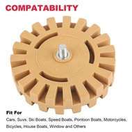 [yiodusi] Car Decal Remover Eraser Wheel Rubber Eraser Wheel for Boats Appliances Cars