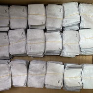 PM 2.5 dust filter lined in cloth mask