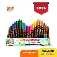 SNOWMAN BRUSH PEN COLOR CHEAP BRUSH PEN/ SNOWMAN BRUSH PEN MARKER/ COLOR MARKER/ SNOWMAN BRUSH PEN/