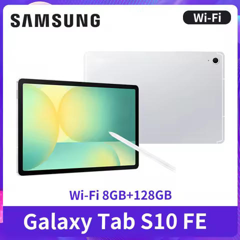 2025 New SAMSUNG Galaxy Tab S10 FE Tablet With S Pen 8+128GB WIFI Vision 2-2.2K10.9 inch LCD Screen 