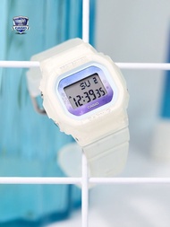Casio | นาฬิกา Quartz Casio Baby-G BGD-565SC สำหรับผู้หญิง ทรงสี่เหลี่ยมเล็ก สีเขียวมิ้นต์ วัสดุสายร