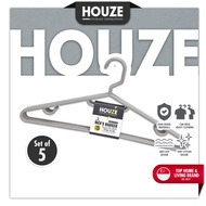 [HOUZE] Multi Hook Hanger (5PCS) - Laundry | Hook | Clothes | Plastic | Secure | Closet Organizer | Anti-slip