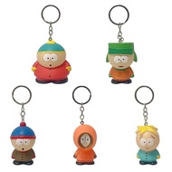 [Ready Stock Hot Sale] American Band South Park Keychain Pendant Bag Car Keychain Cartoon Doll Figur