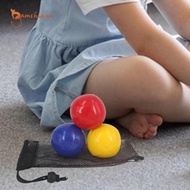 gamchiano 3x Juggling Balls Juggler Balls Soft Portable with Mesh Bag Acrobatics Toss